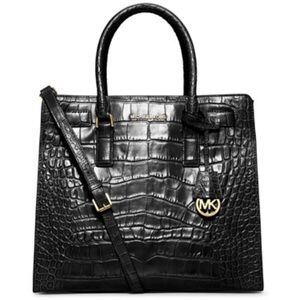 Michael Kors Black crocodile style 👜 - Handbag